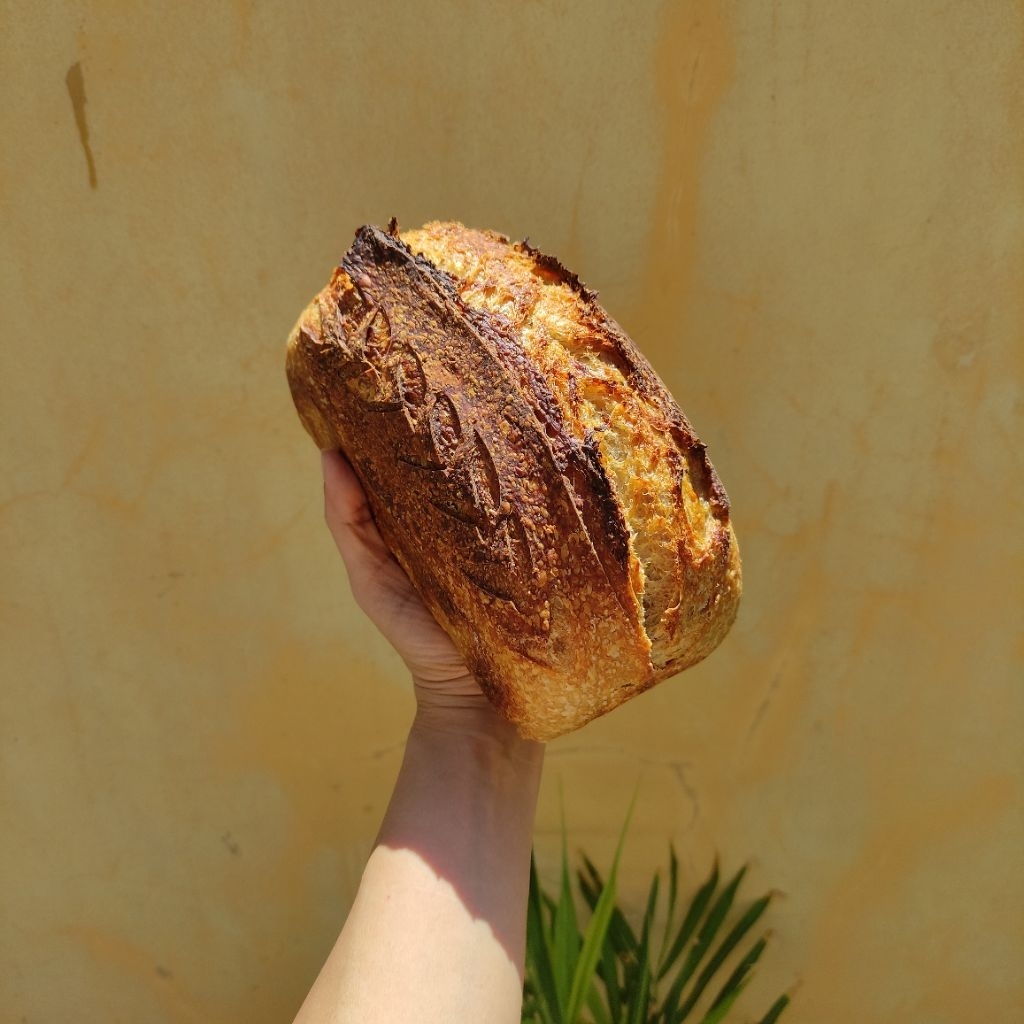 

(NO COD) Plain Sourdough Sandwich Loaf