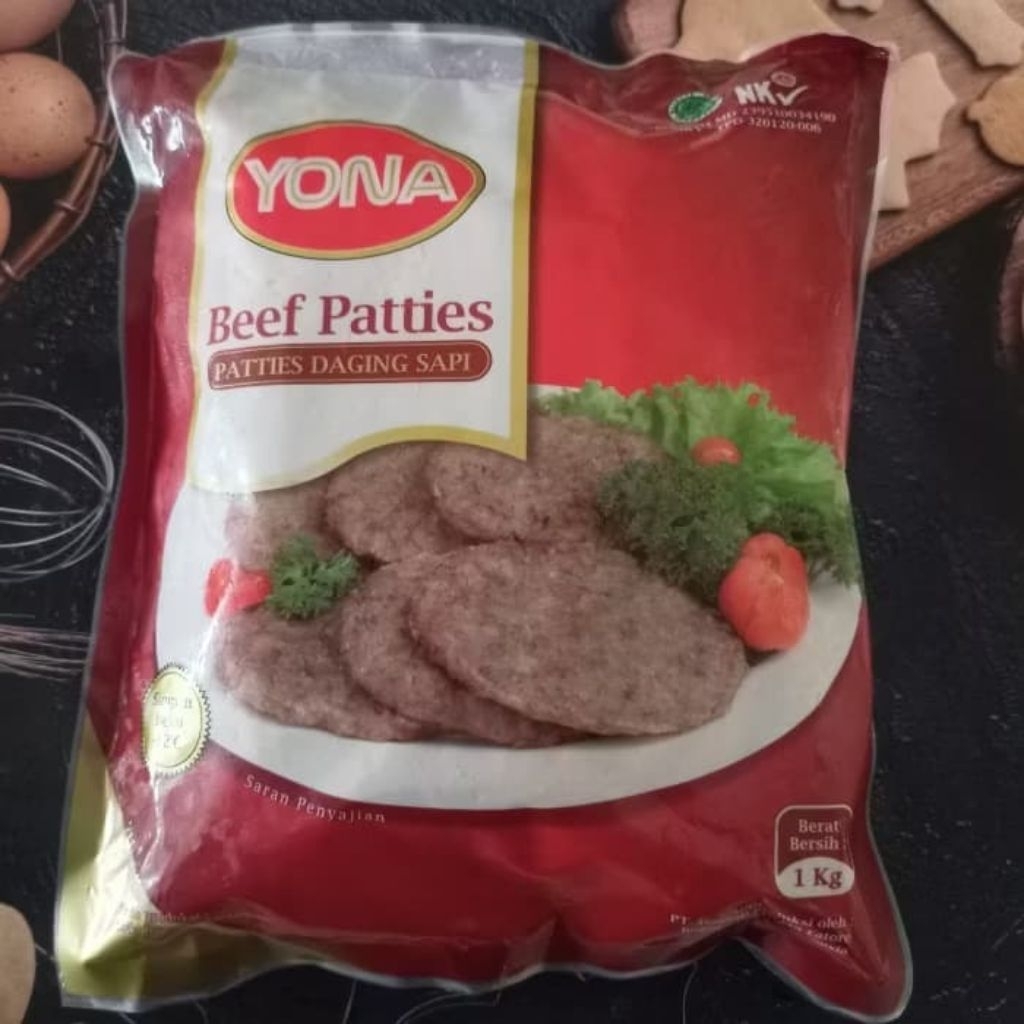 

Yona beef patties 1kg