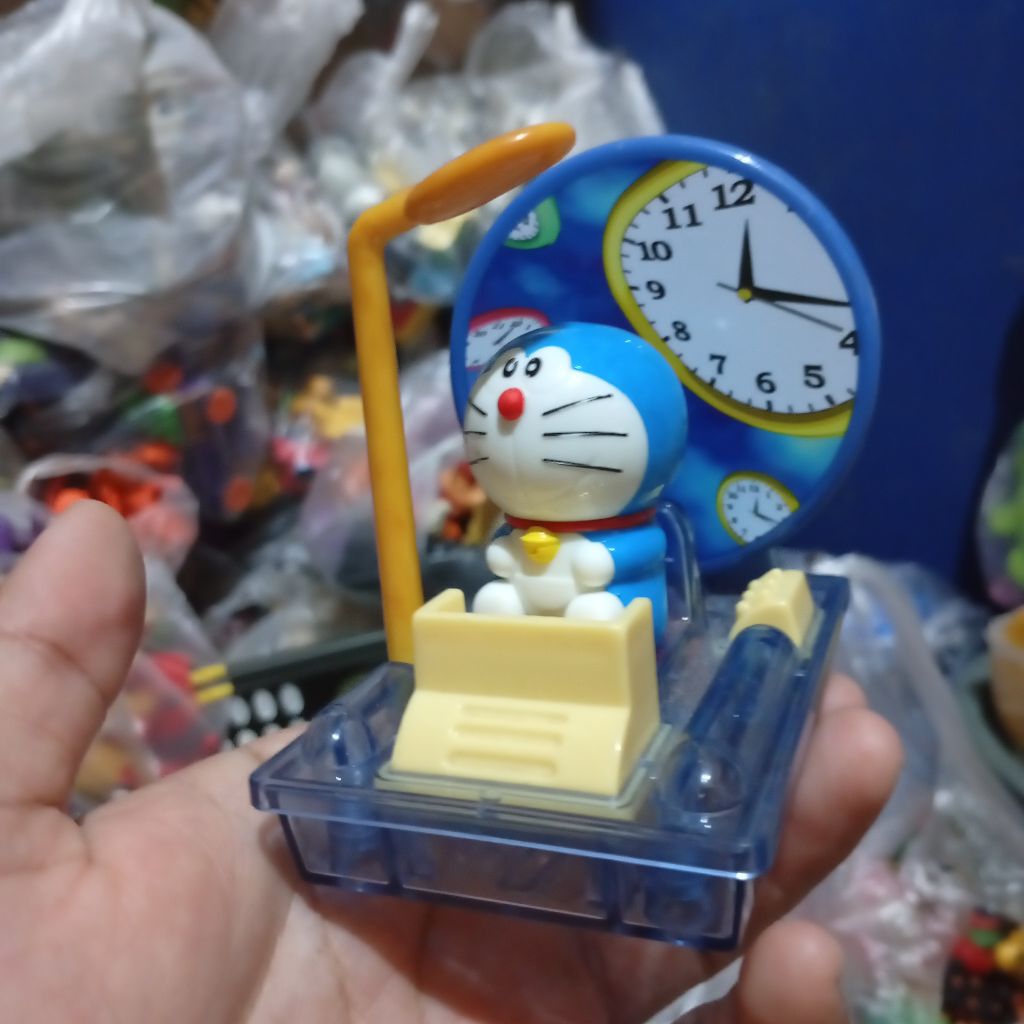 happy meal toys doraemon time machine