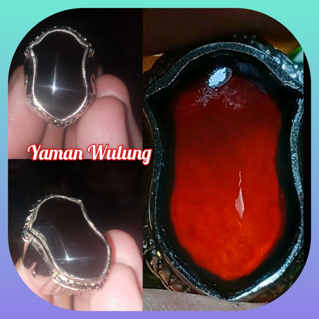 Cincin Batu Yaman Wulung Top Model Terompah