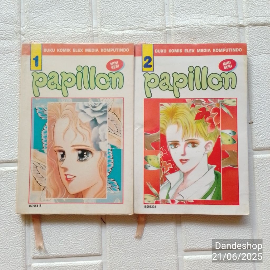 Papillon by Mari Marioka SET 1-2 TAMAT Mini Seri Elex - Komik Original Bekas