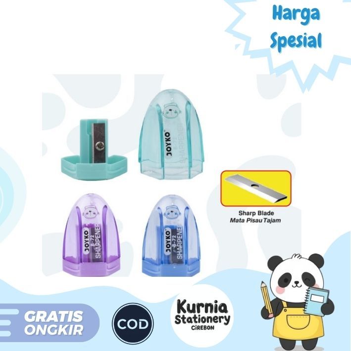 

Joyko Sherpener/ Pengkeruk / Rautan / Serutan B-72 ( 1 PCS )