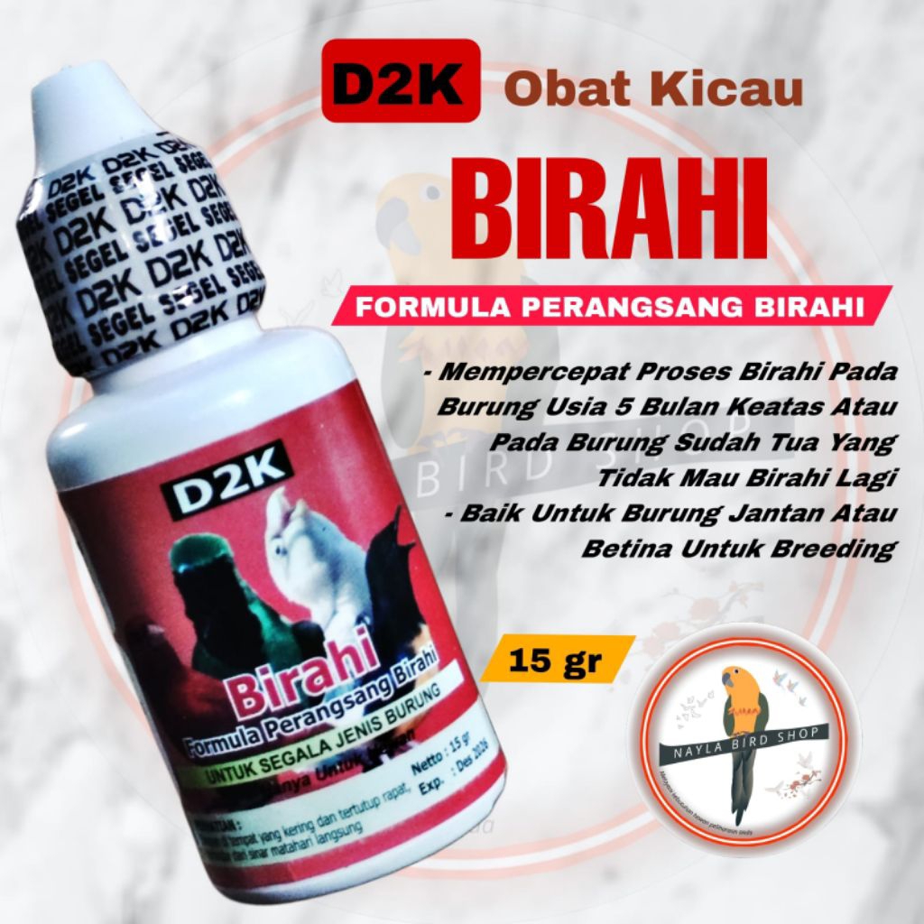 OBAT BURUNG KURANG BIRAHI D2K BIRAHI PENDONGKRAK BIRAHI BURUNG