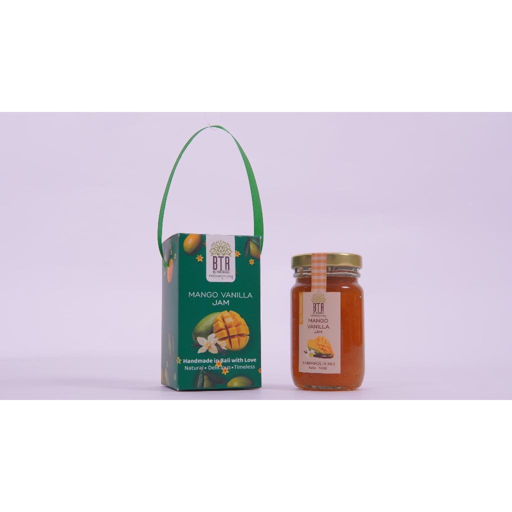 

BTR Selai buah mangga vanilla 145 g dengan box eksklusif