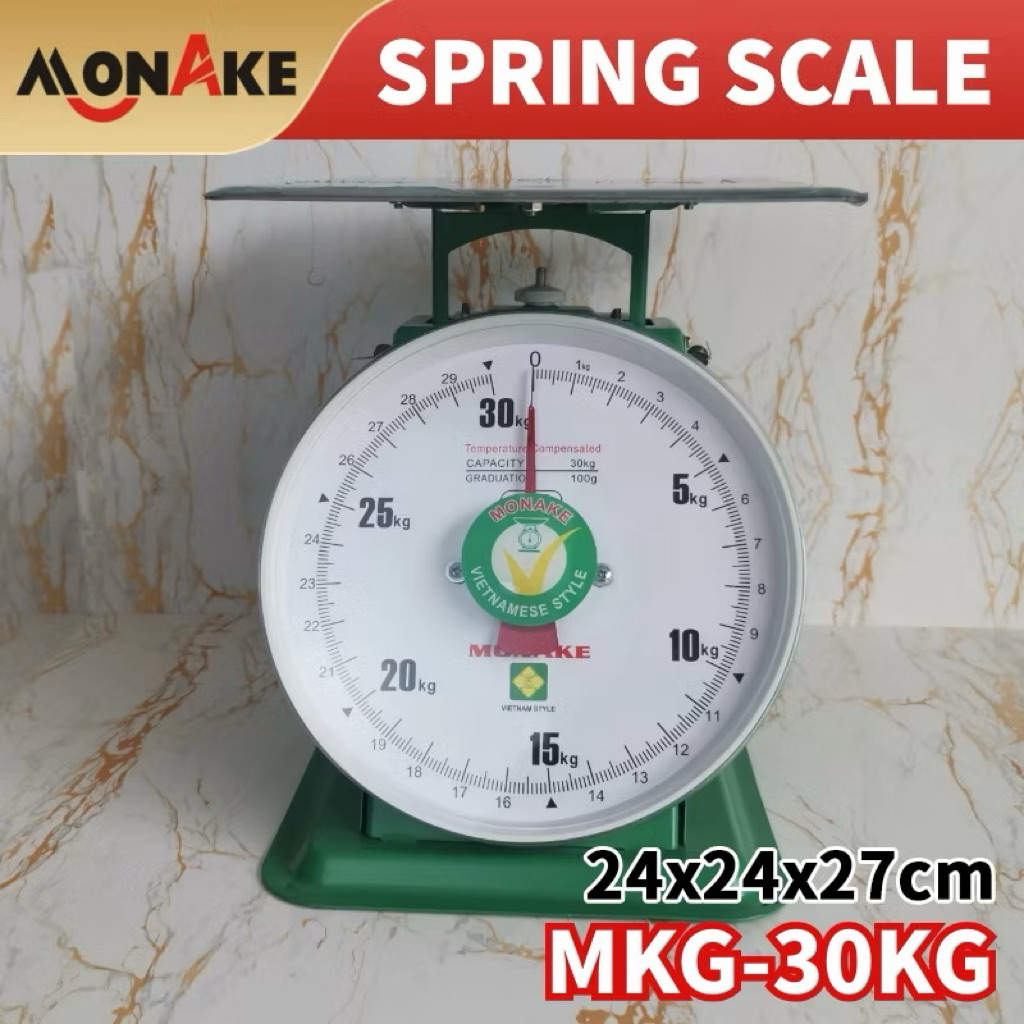 Timbangan Duduk 30kg MONAKE /timbagan serbaguna 30kilo monake ( Vietnam style) piringan datar ( TIMB