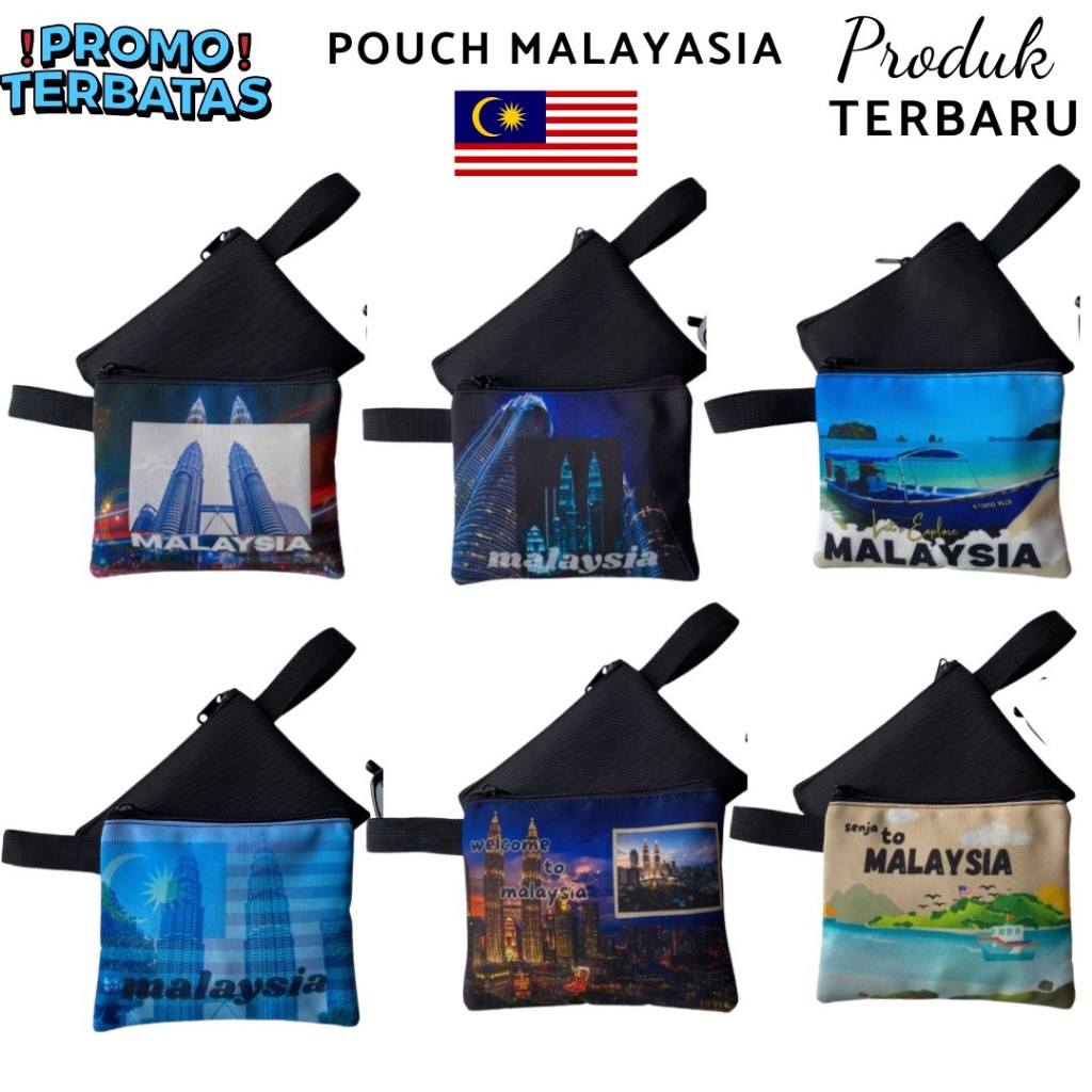 Dompet Wanita Dompet Koin Mini Dompet Souvenir Malaysia