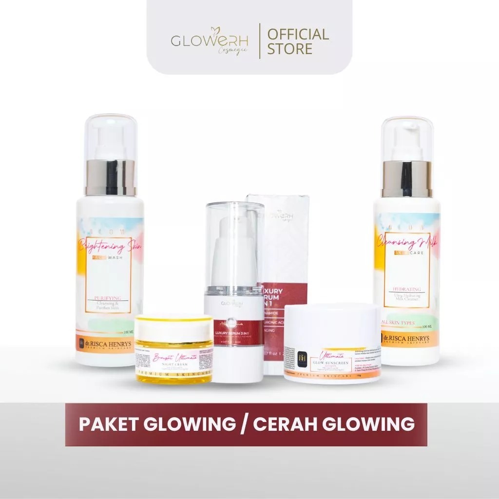 Glowerh Rh Glow Skincare Paket Glowing