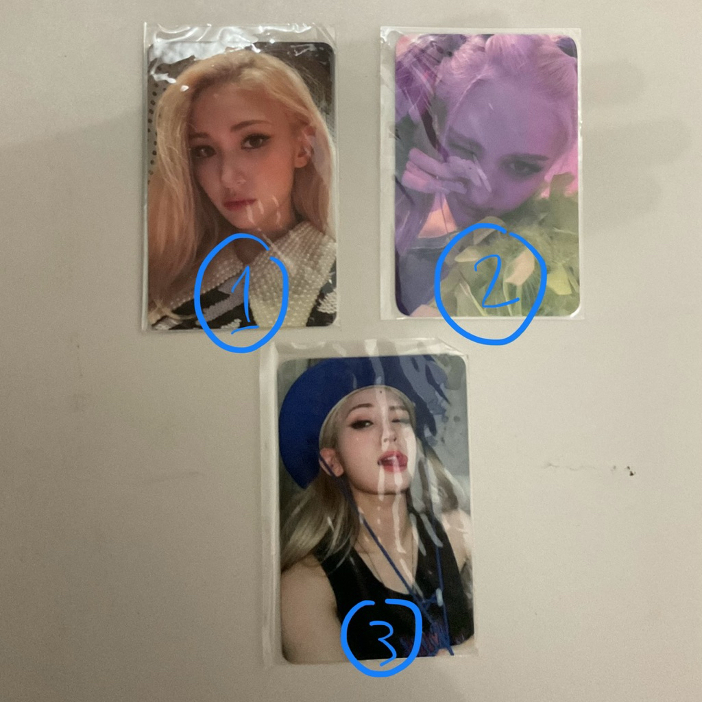 (official) photocard JEON SOMI album xoxo