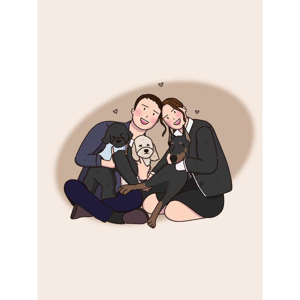 (SOFT COPY ONLY) JASA ILUSTRASI WAJAH / ILUSTRASI DIGITAL / LUKIS WAJAH