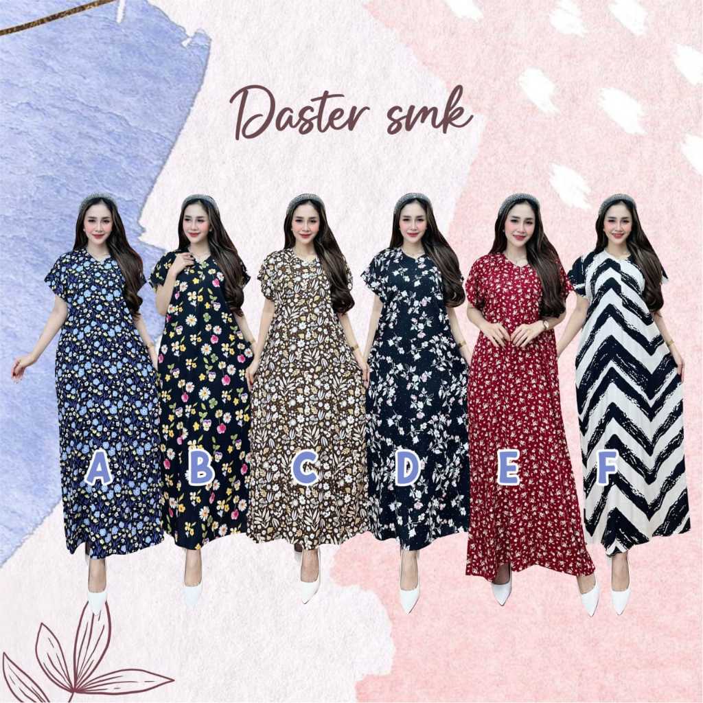 Daster SMK busui friendly all size/ Daster all size