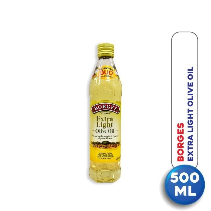 

BORGES Extra Light Olive Oil 500 ml Minyak Zaitun / Extra Virgin Olive Oil