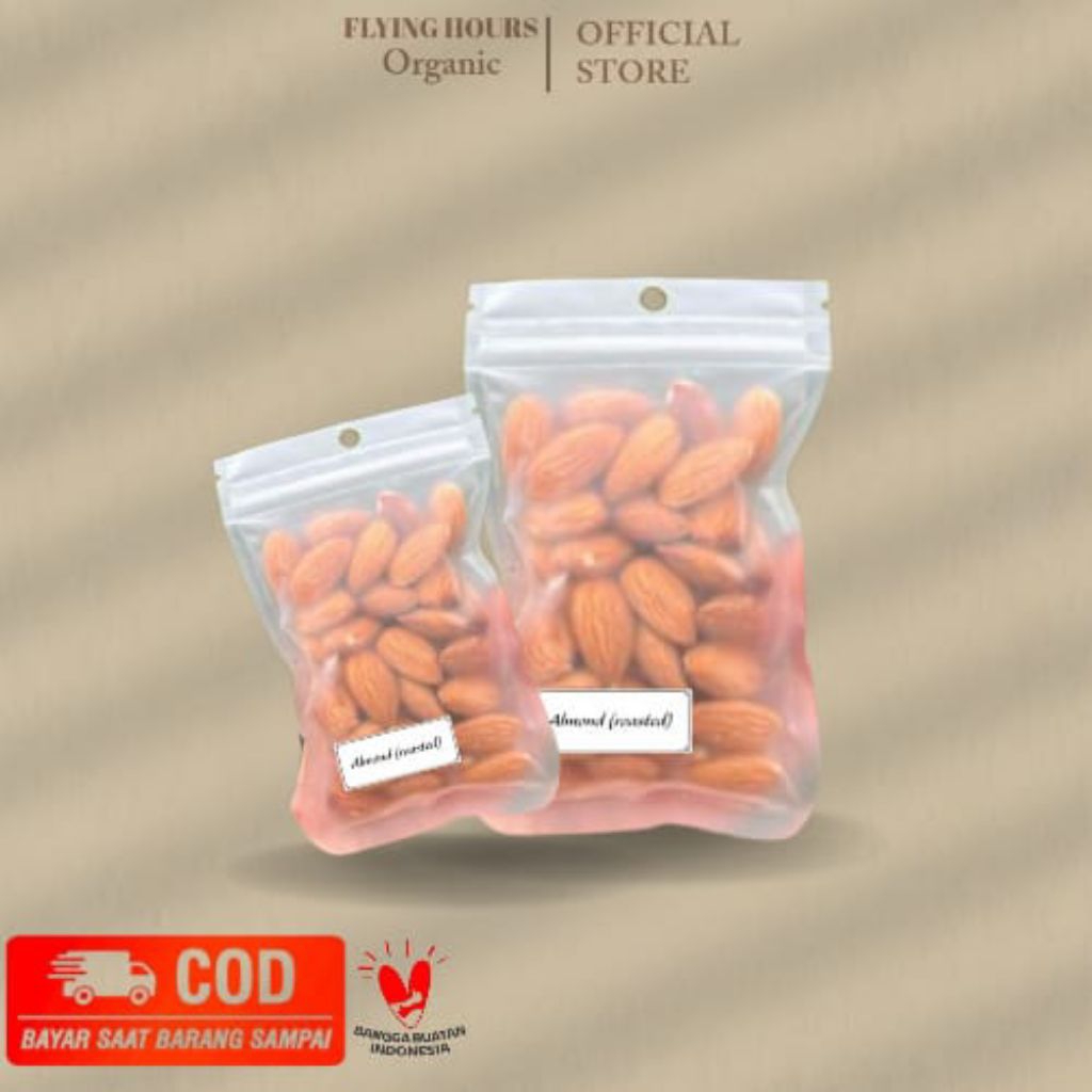 

Almond Panggang (Roasted) Premium – Renyah, Sehat, dan Siap Makan