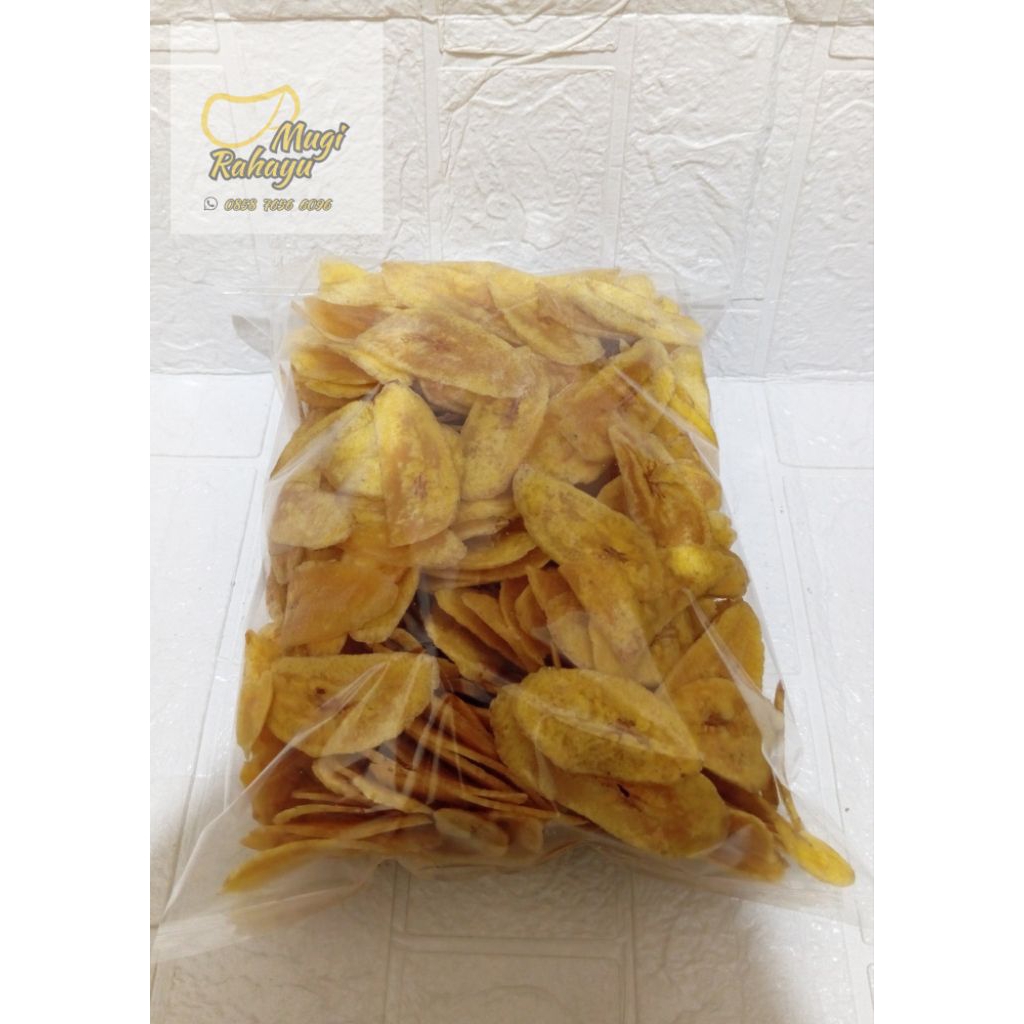 

keripik pisang original iris tipis free bubble wrap & kardus