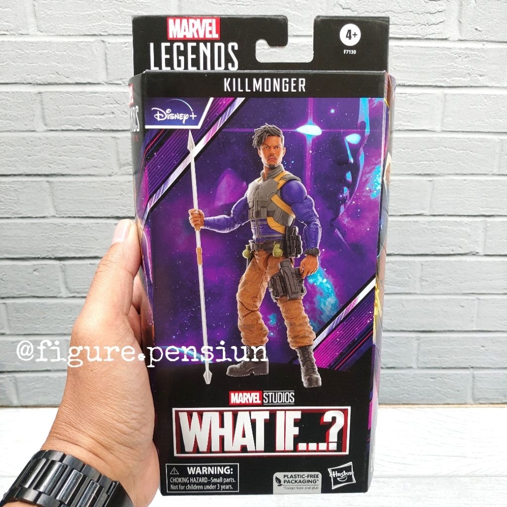 MARVEL LEGENDS SERIES WHAT IF KILLMONGER BLACK PANTHER ACTION FIGURE MISB