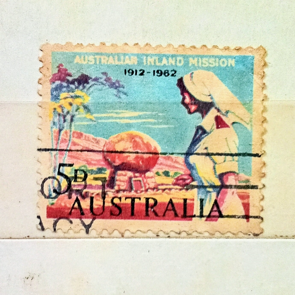 

Prangko Koleksi Filateli Australia 1962 50th Anniversary of the Australian Inland Mission (AIM)