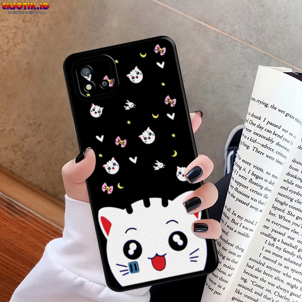 Case REALME C11 2021 - Eksotik.id - Casing REALME C11 2021 - Fashion Case - KUCING - Skin Handphone 