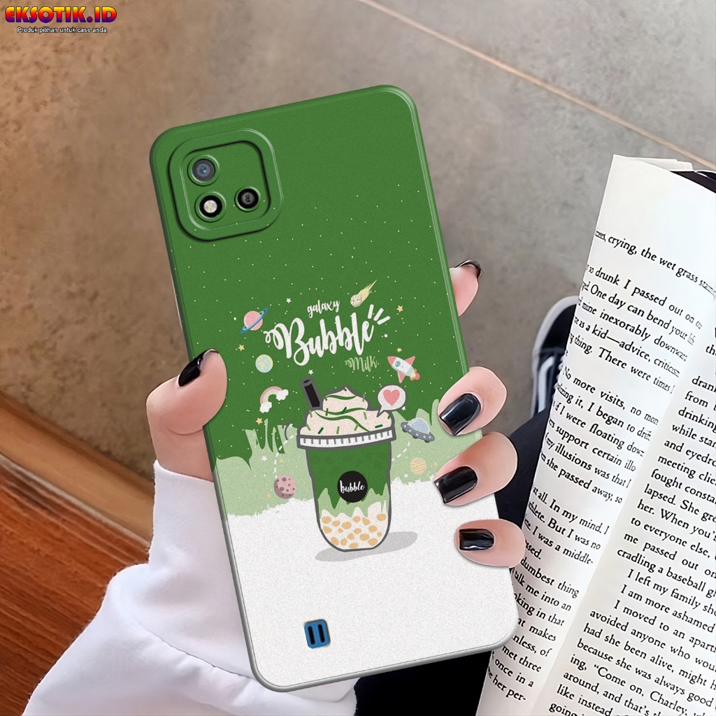 Case REALME C11 2021 - Eksotik.id - Casing REALME C11 2021 - Fashion Case - BOBA - Skin Handphone - 