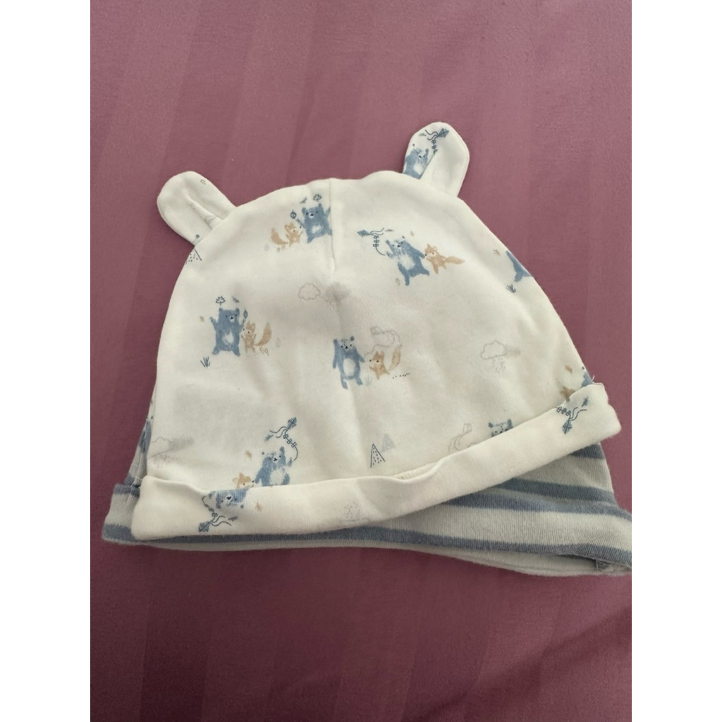 set Topi Bayi Mothercare Preloved