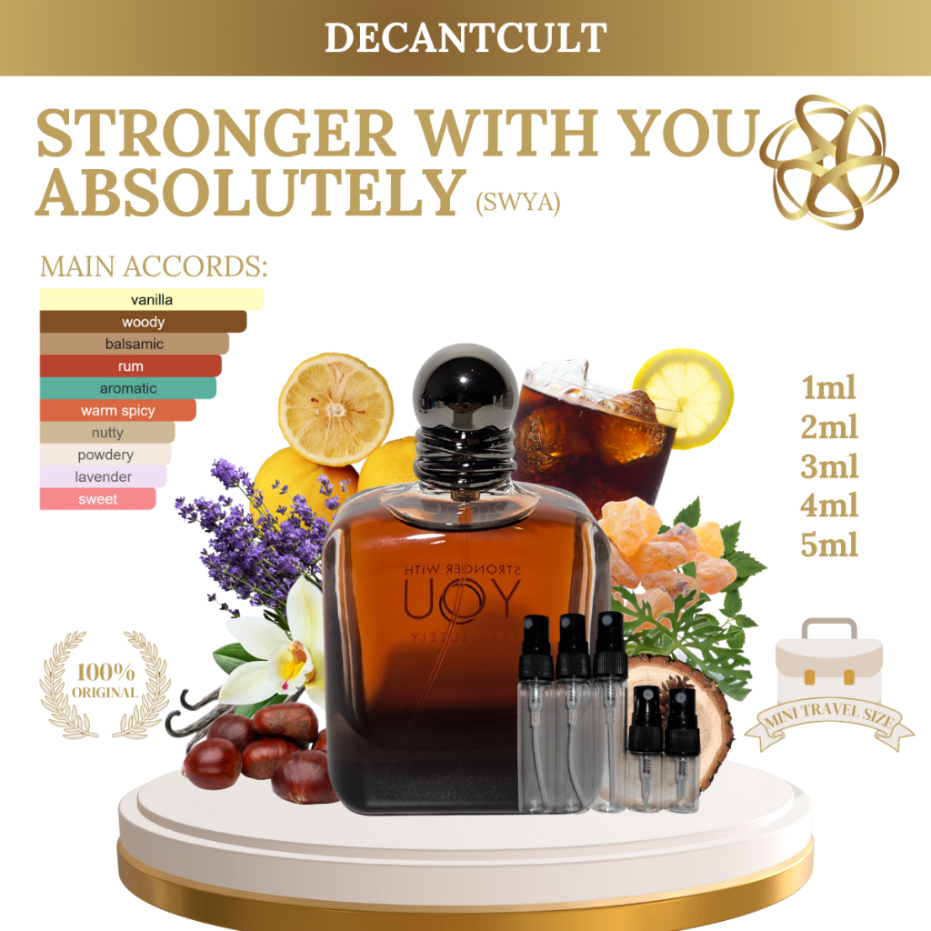 DECANT Parfum Stronger With You Absolutely (SWYA) Parfum