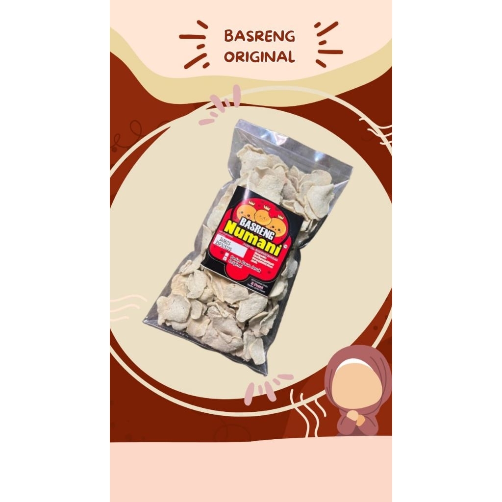 

(NUMANI) Basreng original 1kg free 150gr
