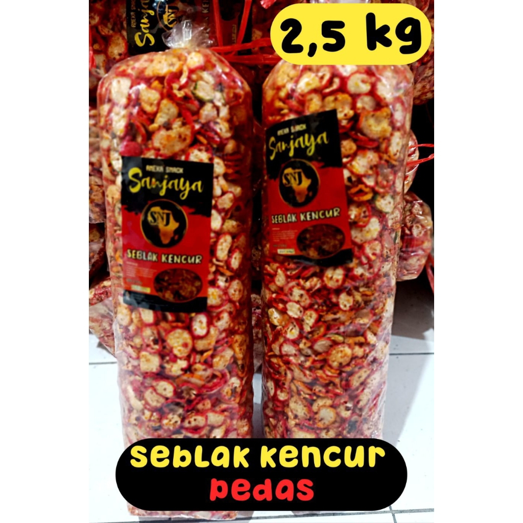 

1ball isi 2,5kg seblak kencur pedas