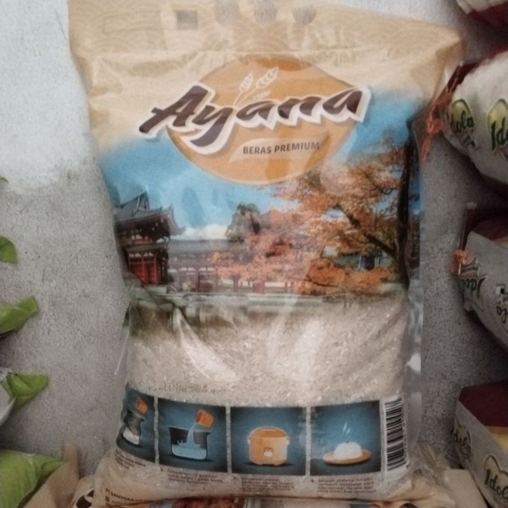 

Beras cap Ayana gold 5kg -free ongkir