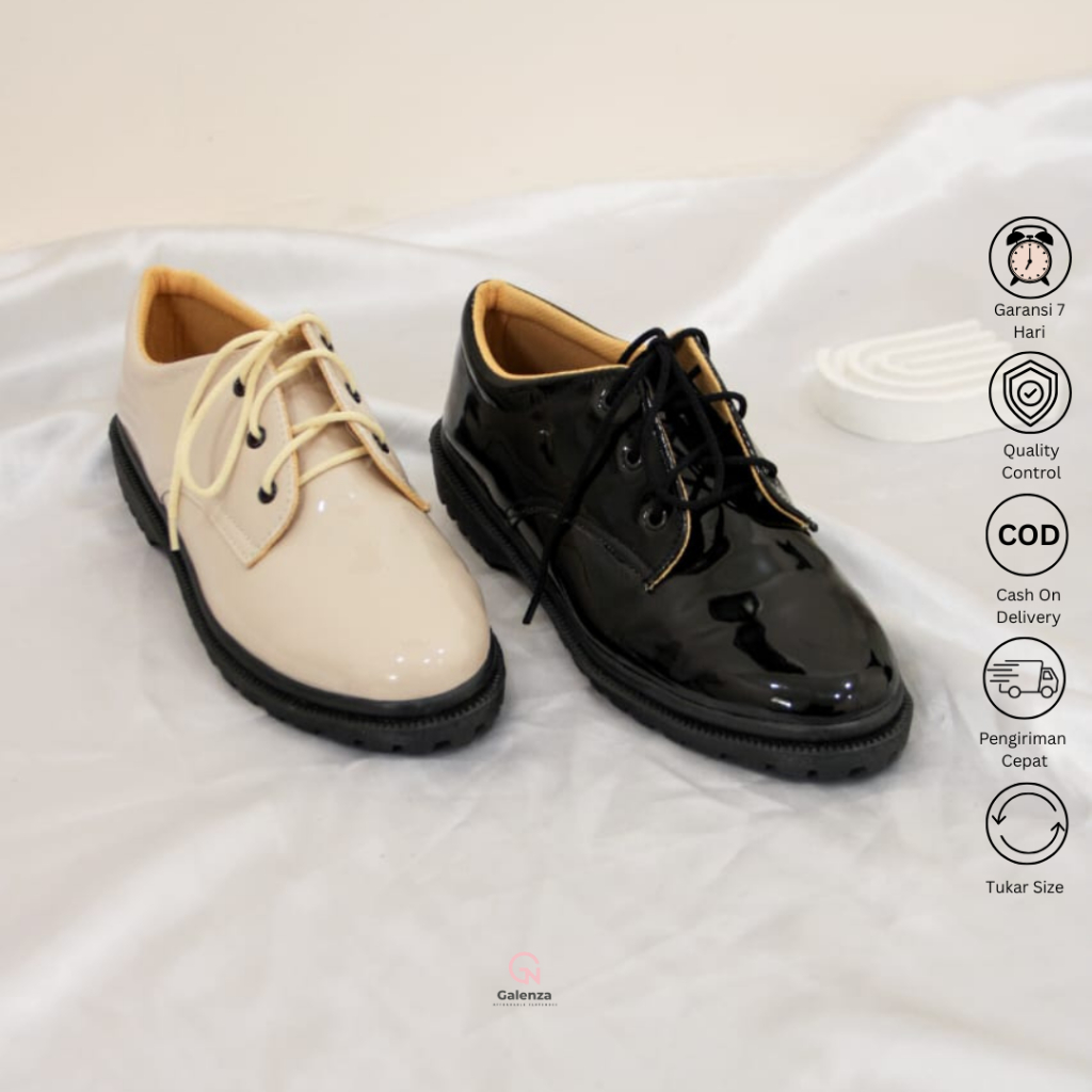 Galenza Kama Docmart Shoes Wanita