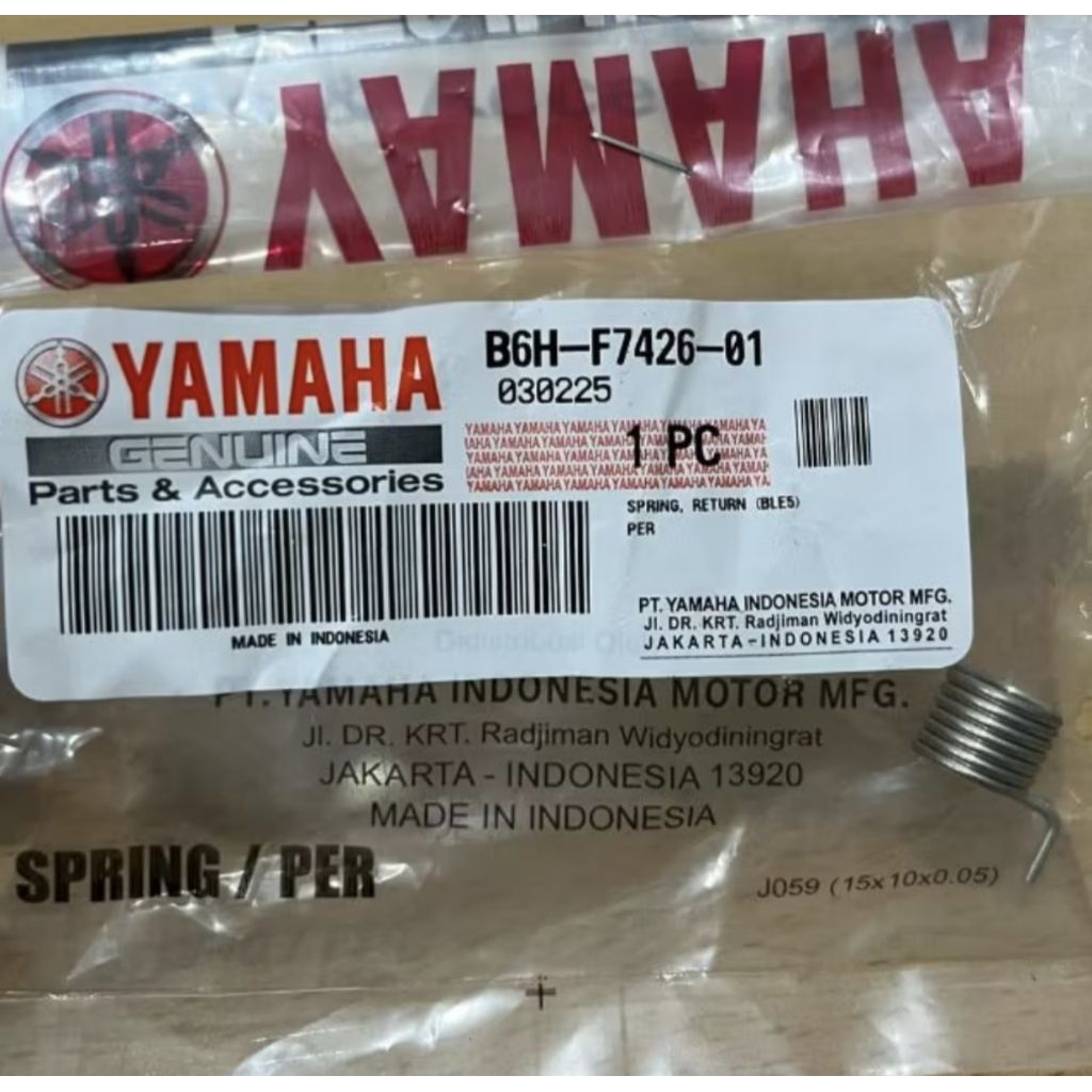per spring tutup tangki bensin NMAX n max new b6h f7426 00  asli original YGP