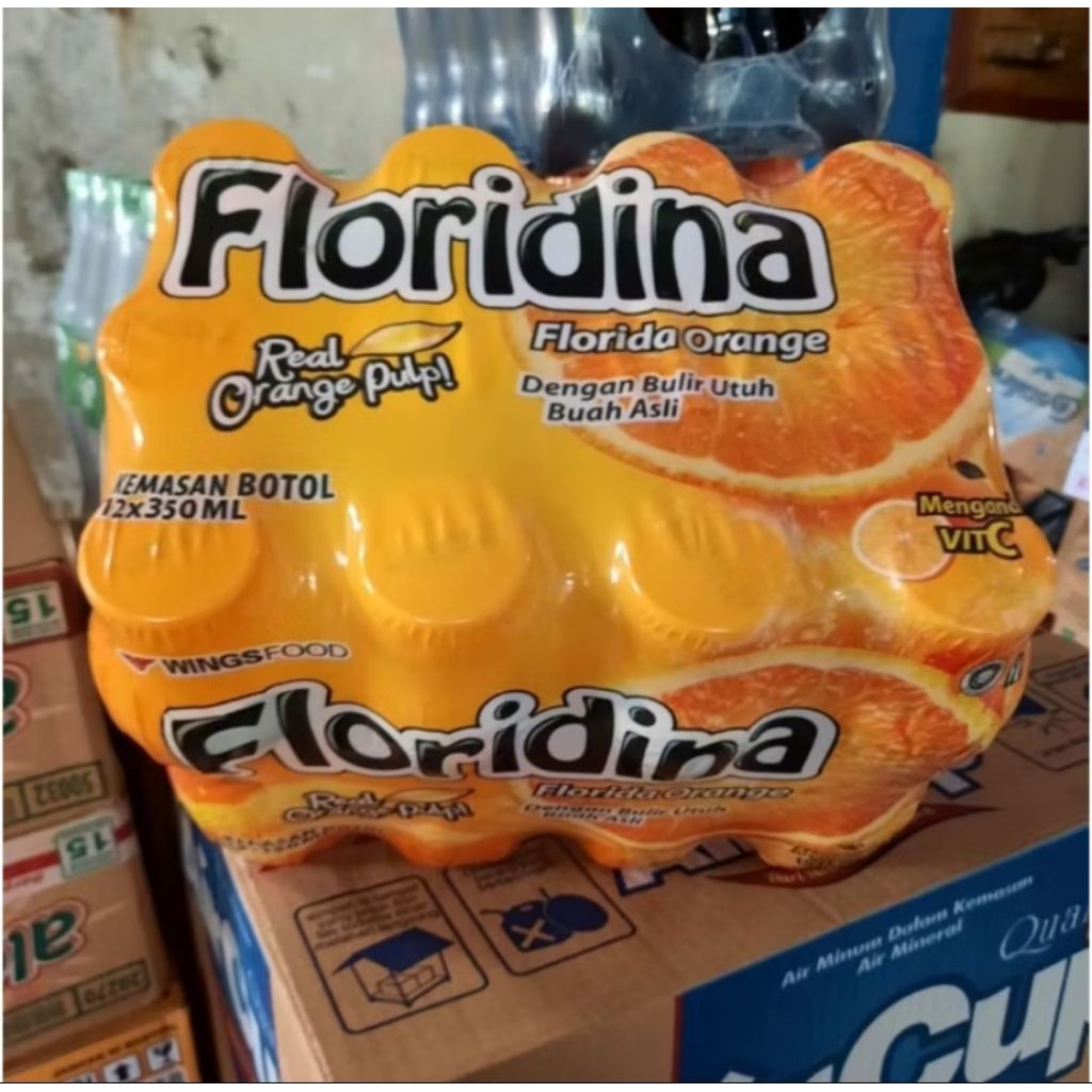 

Floridina 350ml /1 pak isi 12 btl vitamin C