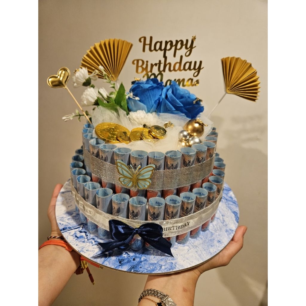 

money cake isi 65 lembar
