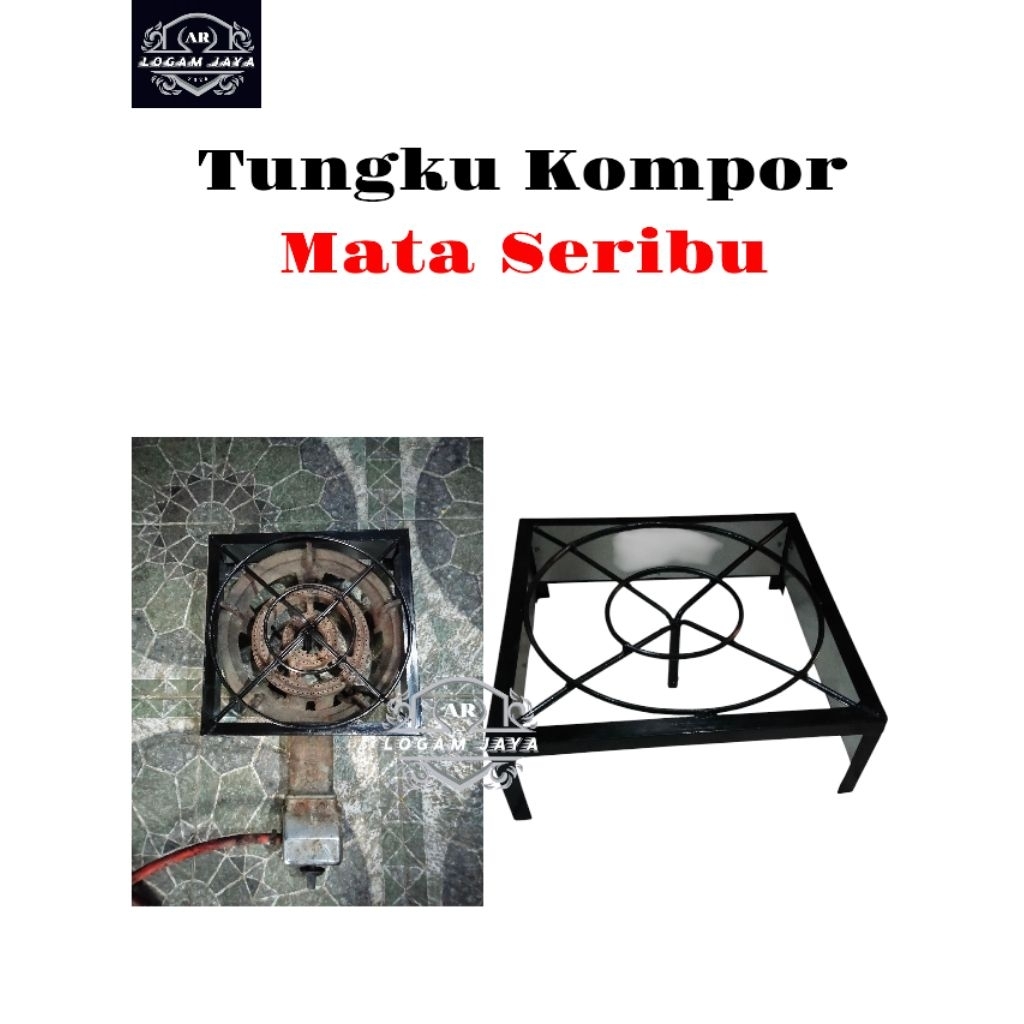Tungku Kompor Gas Mata Seribu Tatakan/Dudukan Kompor Seribu Cocok Untuk Dandang Besar