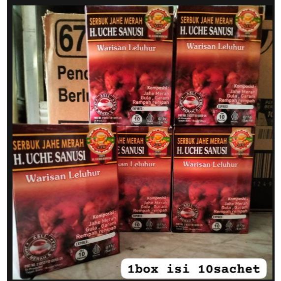 

Herbal Uche Sanusi 67 - Serbuk Jame Merah Warisan Leluhur 10 Sachet