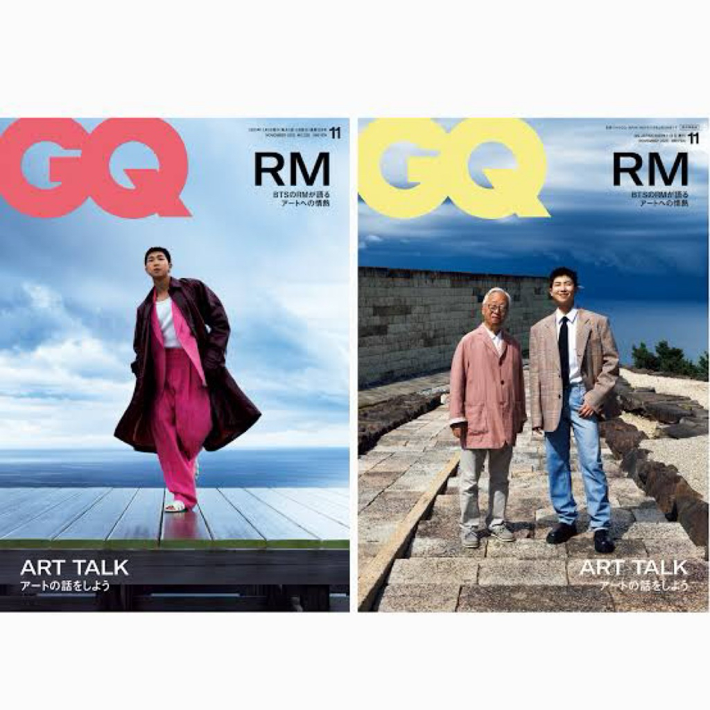 GQ Japan - BTS RM Namjoon cover