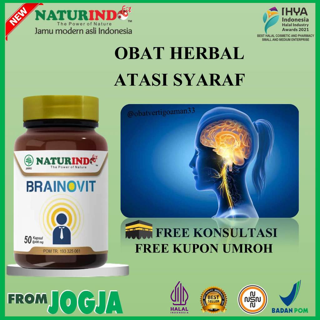 Suplemen Brainovit Nutrisi Alami untuk Otak