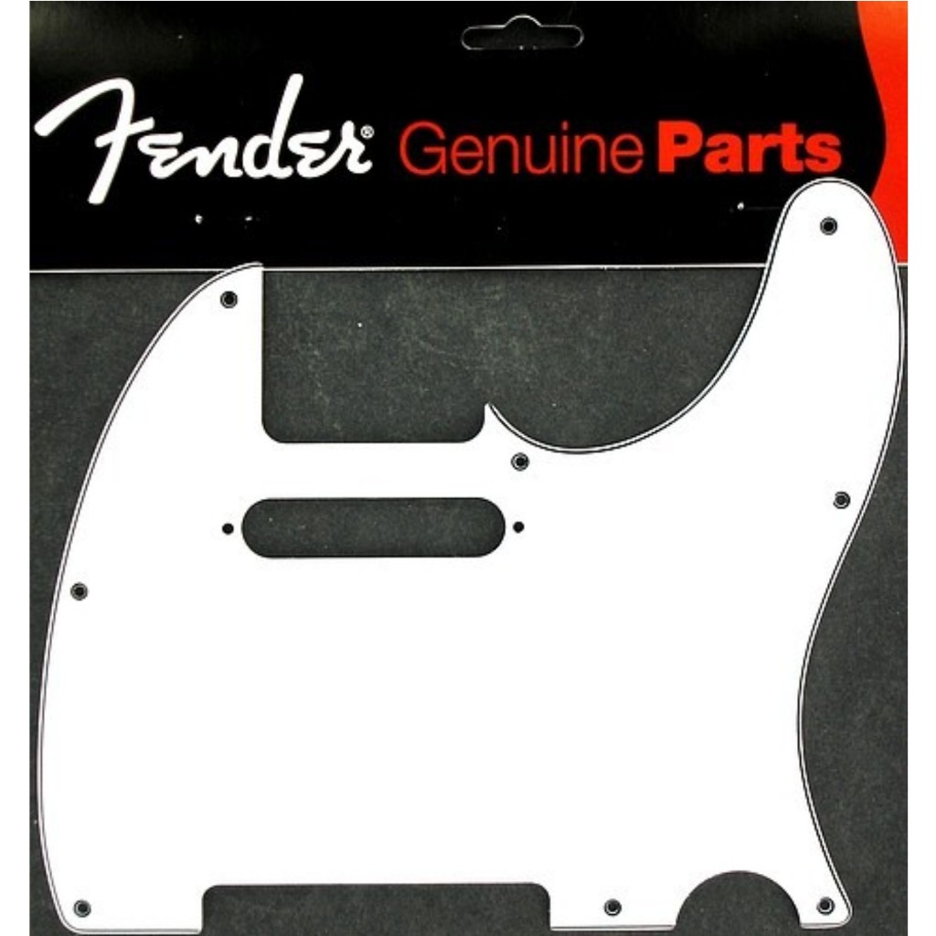 Pickguard Fender Telecaster Standard White original Pickguard Gitar