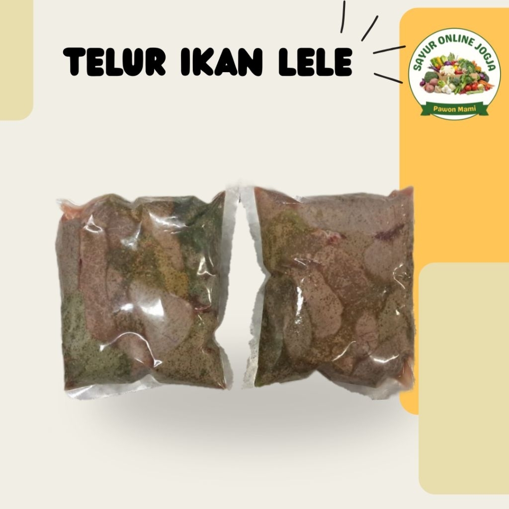 

Telur ikan lele 500gr - PAWON MAMI SAYUR ONLINE JOGJA