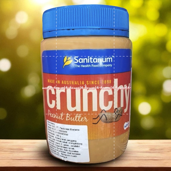 

Sanitarium 500gr Crunch Peanut Butter Jam Jar Selai Kacang Australia Sani tarium Peanuts Nuts Pinut Saniittarium
