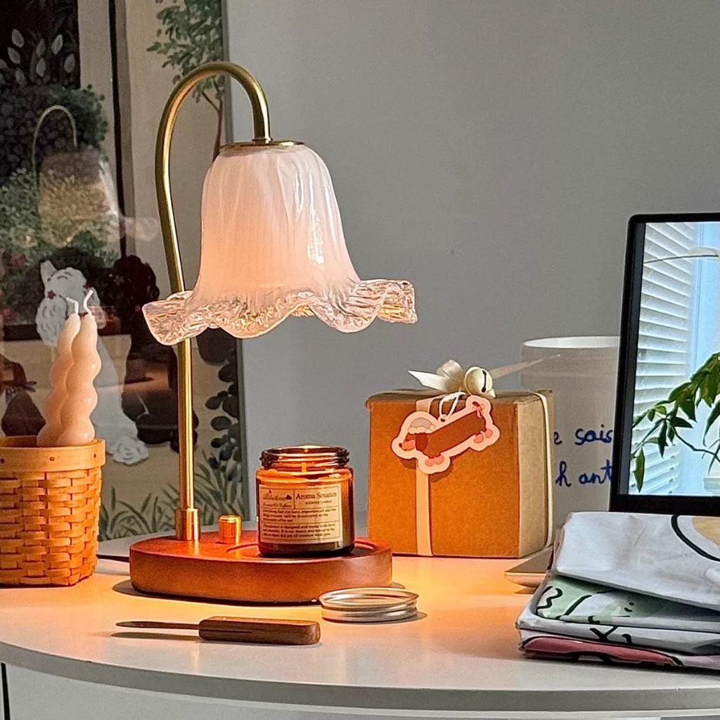 Eyremeleleh Lilin Lampu Kreatif Kecil Lampu Aromaterapi Lilin Aroma Meleleh Lilin Lampu Hangat Lampu