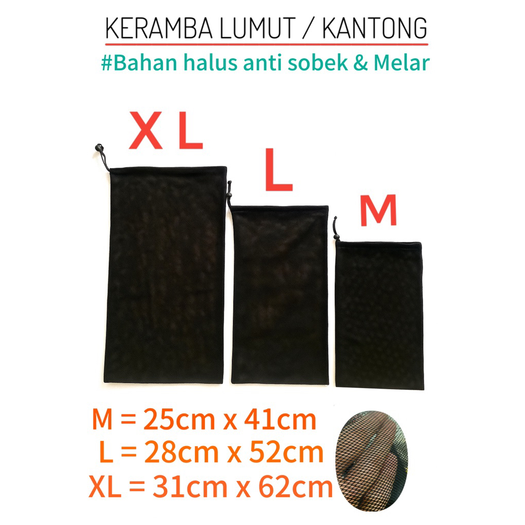 KERAMBA LUMUT dan IKAN KECIL (KEPIS IKAN)