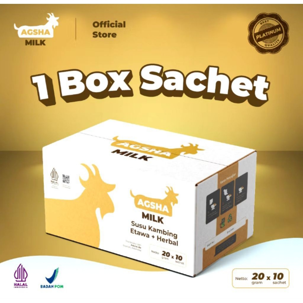 

Susu Kambing Herbal Agsha