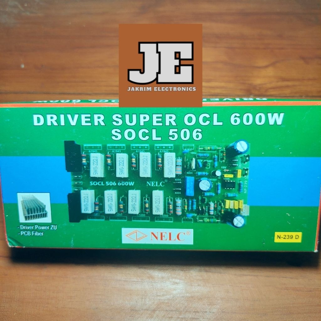 Kit Driver SOCL 506 plus TR 600 watt NELC N-239 D