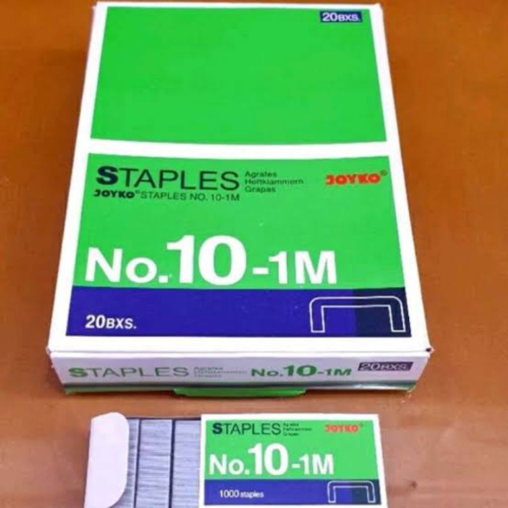 

isi Staples JOYKO 1 pak isi 20 box kecil
