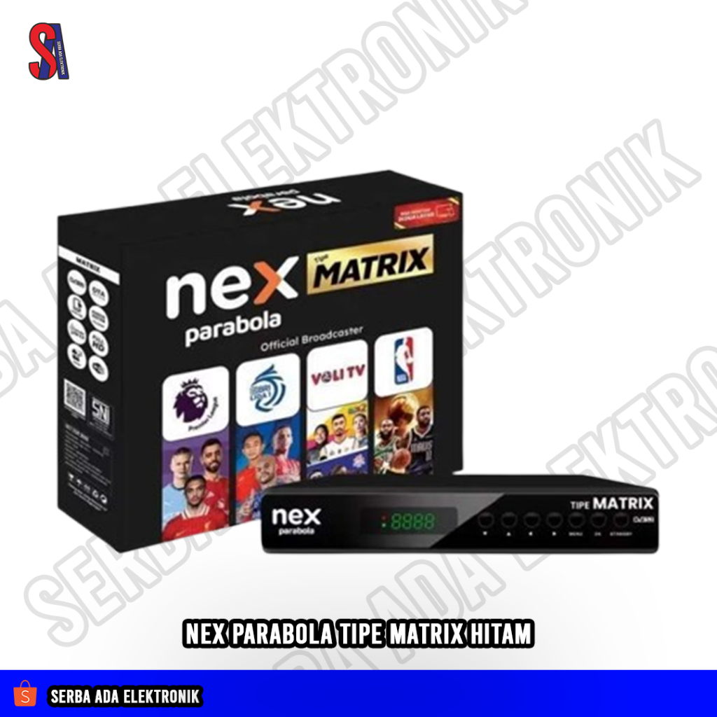Nex Parabola Tipe Matrix Hitam