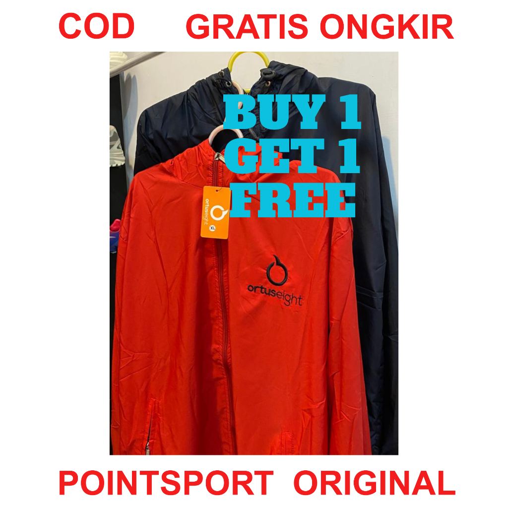 JAKET OLAHRAGA ORTUSEIGHT PARASUT ORIGINAL