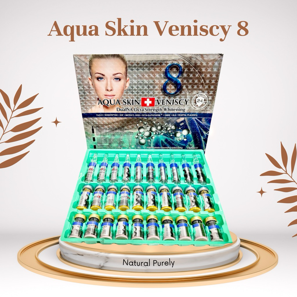 AquaSkin Veniscy 8 BOX | ECER | SETENGAH BOX