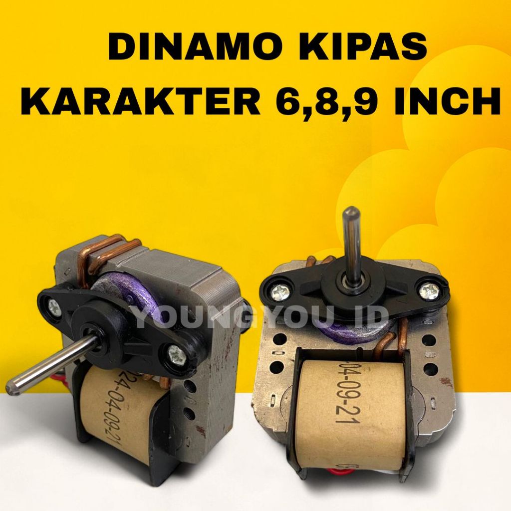 DINAMO KIPAS KARAKTER /DINAMO KIPAS ANGIN DESK FAN/DINAMO KIPAS ANGIN KARAKTER