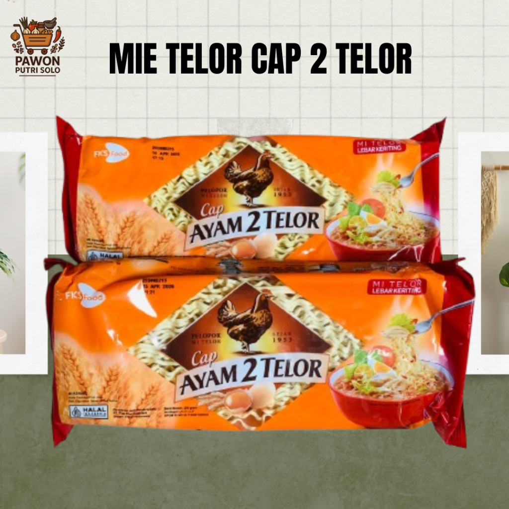 

MI CAP AYAM TELOR 2 200GR