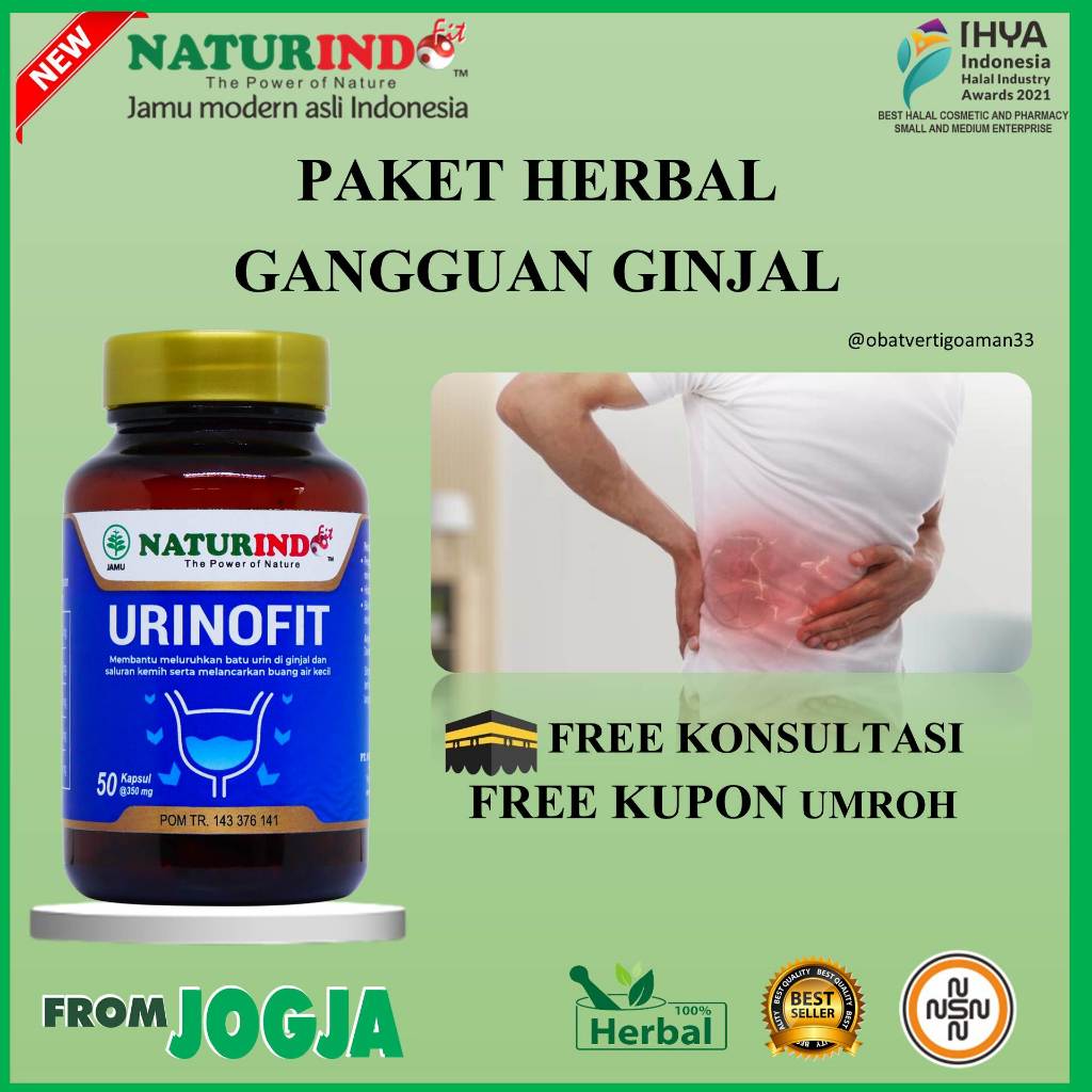 Obat Herbal Urinofit Membantu Atasi Gejala Batu Ginjal