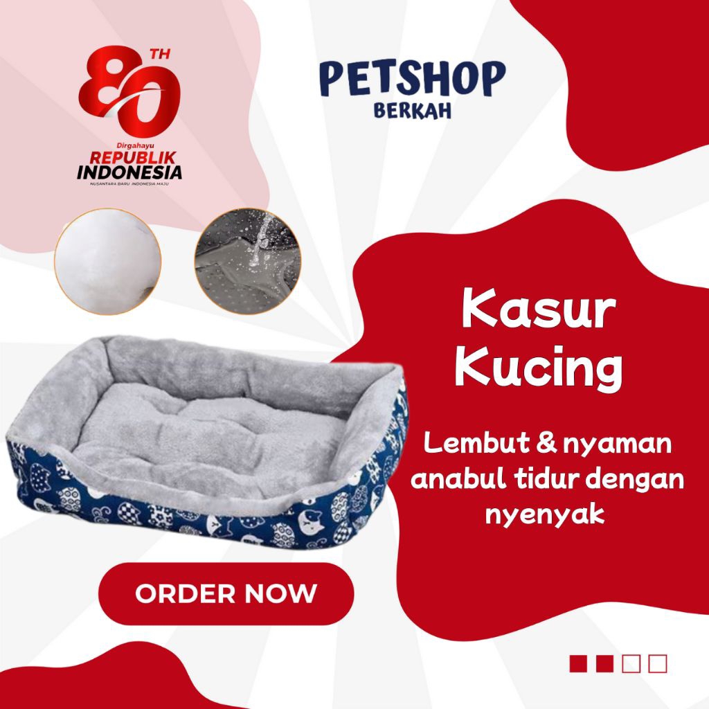 Kasur Kucing Tempat Tidur Kucing Alas Tidur Kucing
