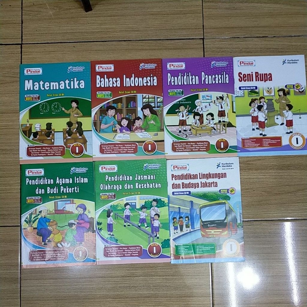 LKS Pindai SD Kelas 1 Semester 1 Kurikulum Merdeka